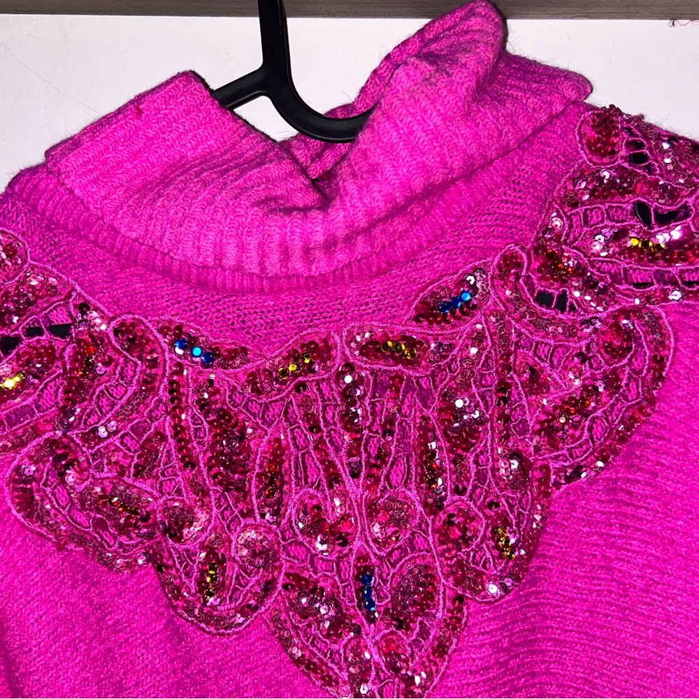 Vintage gemmed sweater